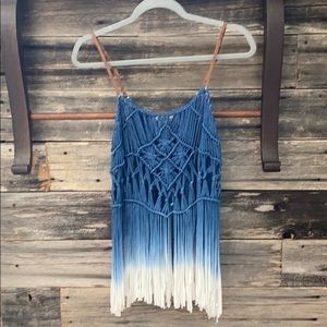 Miss Me BoHo ombré Top
